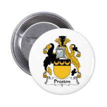 Preston Family Crest Button