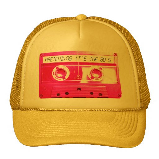 Pretending It's The 80's. Hats