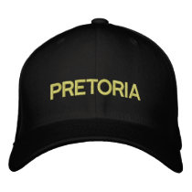 Pretoria Cap Embroidered Hat