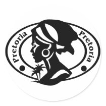 Pretoria Stamp Sticker