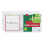 PRetro Holiday Photo card