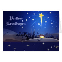 Prettige Kerstdagen.Dutch Christmas Card
