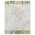 pretty art nouveau vintage floral pattern personalised flyer