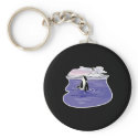 pretty artic orca scene keychains