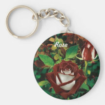Pretty as a rose... keychain