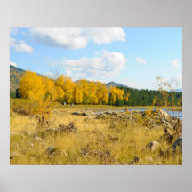 Pretty Autumn Landscape Posters