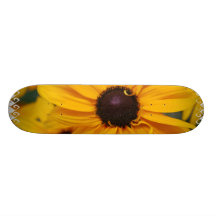 Pretty Black-Eyed Susan Skateboard