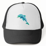 pretty blue and green dolphin hats