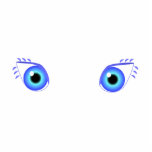 Pretty Blue Eyes photo sculptures