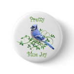 Pretty Blue Jay Pins