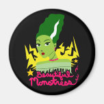 Pretty Bride of Frankenstein Fridge Magnets