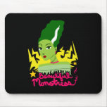 Pretty Bride of Frankenstein Mousepad