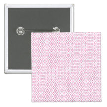 Pretty Bubble Gum Pink Scroll Pattern