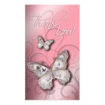 Pretty Butterflies Multi-Purpose Designer Business Card Template