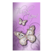 Pretty Butterflies Multi-Purpose Designer Business Card