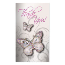 Pretty Butterflies Multi-Purpose Designer Business Card
