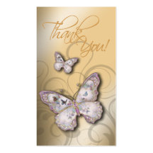 Pretty Butterflies Multi-Purpose Designer Business Card