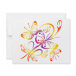 Pretty Butterfly Art #021 invitations