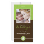PRETTY CHRISTMAS PHOTOCARD :: stripedstitch 6P