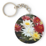 Pretty Colourful Lilies Keychains