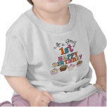 Pretty Cupcakes 1st Birthday Tshirts and Gifts