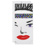 Pretty Female Faces rack cards