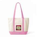 Pretty Flower Girl tote bag gifts Wedding Party