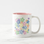 Pretty Flower Power Mug mugs