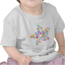 Pretty Flower Star Tshirts