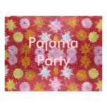 Pretty Flowers Custom Invites