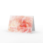 Pretty Fluffy Pink Peony Mother's Day Card