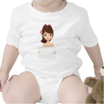 Pretty Girl holding sign t-shirts