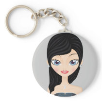 Pretty Girl keychains