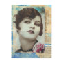Pretty Girl Paint Chip Collage Postcards