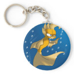Pretty Goldfish Keychain