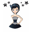 Pretty gown t-shirts