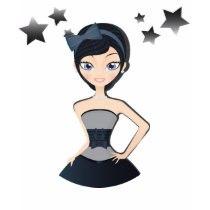 Pretty gown t-shirts