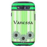 Pretty Green Add Your Name Samsung Galaxy Cover