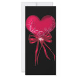 *Pretty Heart* with Ribbons Design rack cards