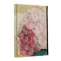 Pretty Hydrangea Floral iPad Folio Cover