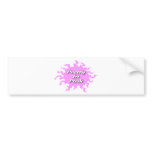 Pretty in Oink bumper stickers