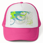 Pretty in Pink..and blue...and green. Trucker Hats