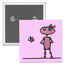 Pretty in Pink Button