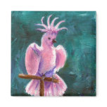 Pretty In Pink Cockatoo Magnet