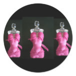 Pretty in Pink Dress perfume bottle stickers