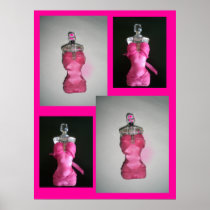 Pretty in Pink Dress Posters