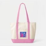 Pretty in Pink Nail Polish Canvas Bags