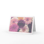Pretty in Pink Wedding Shower Greeting Card