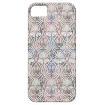 pretty intricate art nouveau pattern iris flowers iPhone 5 covers