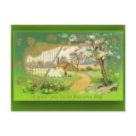 Pretty Irish Countryside Illustration Cards Post Card